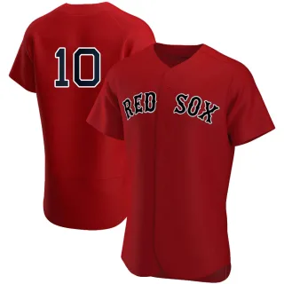 Men's Authentic Red Trevor Story Boston Red Sox Alternate Team Jersey
