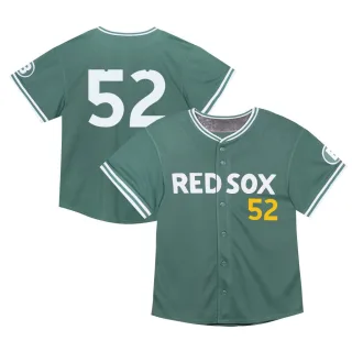 Toddler Limited Green Wilyer Abreu Boston Red Sox 2025 City Connect Jersey