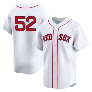 Youth Limited White Wilyer Abreu Boston Red Sox 2nd Home Jersey